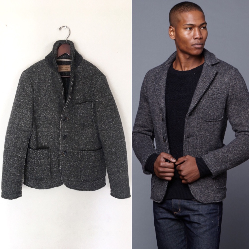 • SLATE & STONE wool jacket •